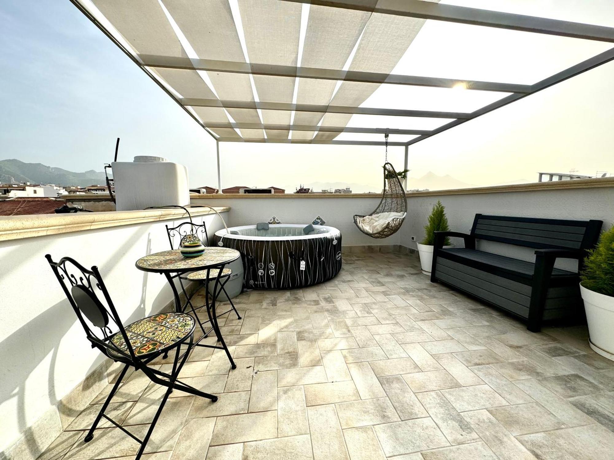 Apartamento Le Terrazze Di Giulia Palermo Exterior foto