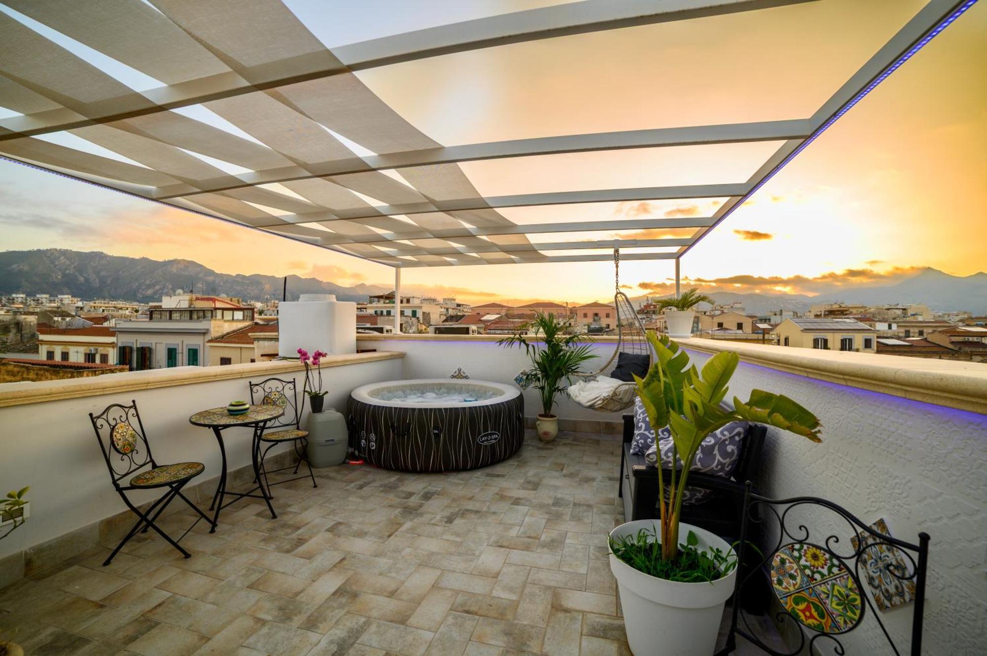 Apartamento Le Terrazze Di Giulia Palermo Exterior foto