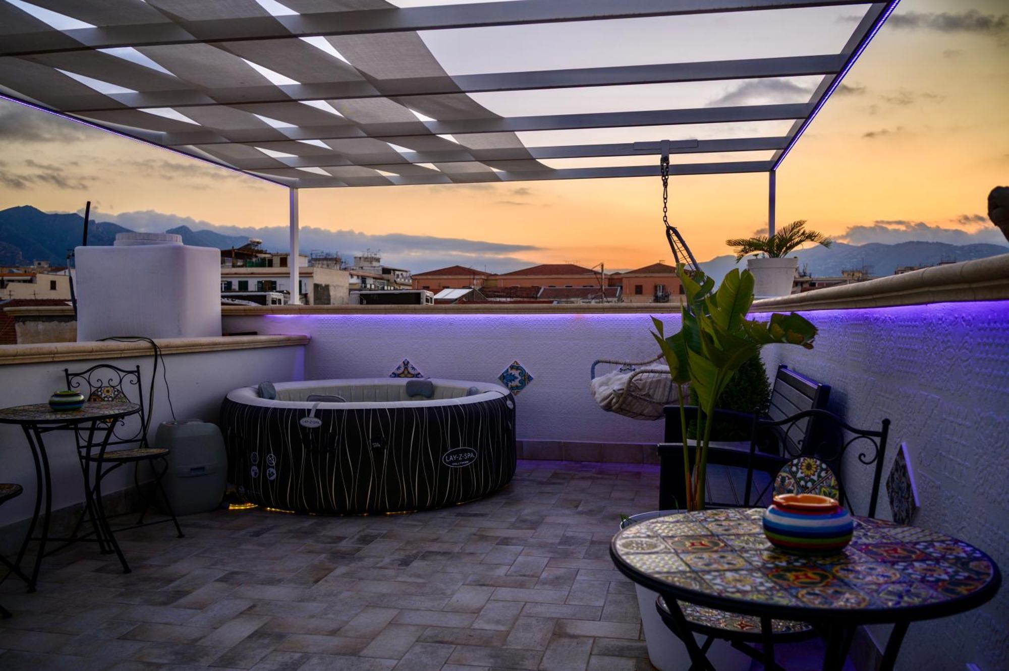 Apartamento Le Terrazze Di Giulia Palermo Exterior foto